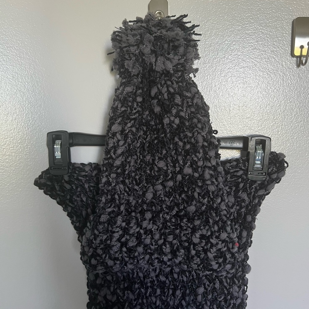 Sonoma grey knitted infinity scarf and hat set